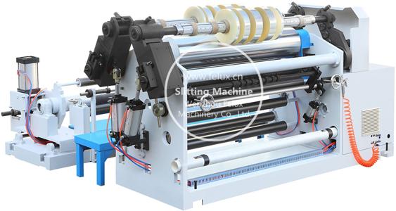 FT-700C/1100C/1300C Narrow Web Roll-fed Slitting Machine (Double Rewinding Device)